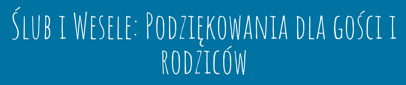 podziękowanie dla rodziców, podziękowanie dla chrzestnych